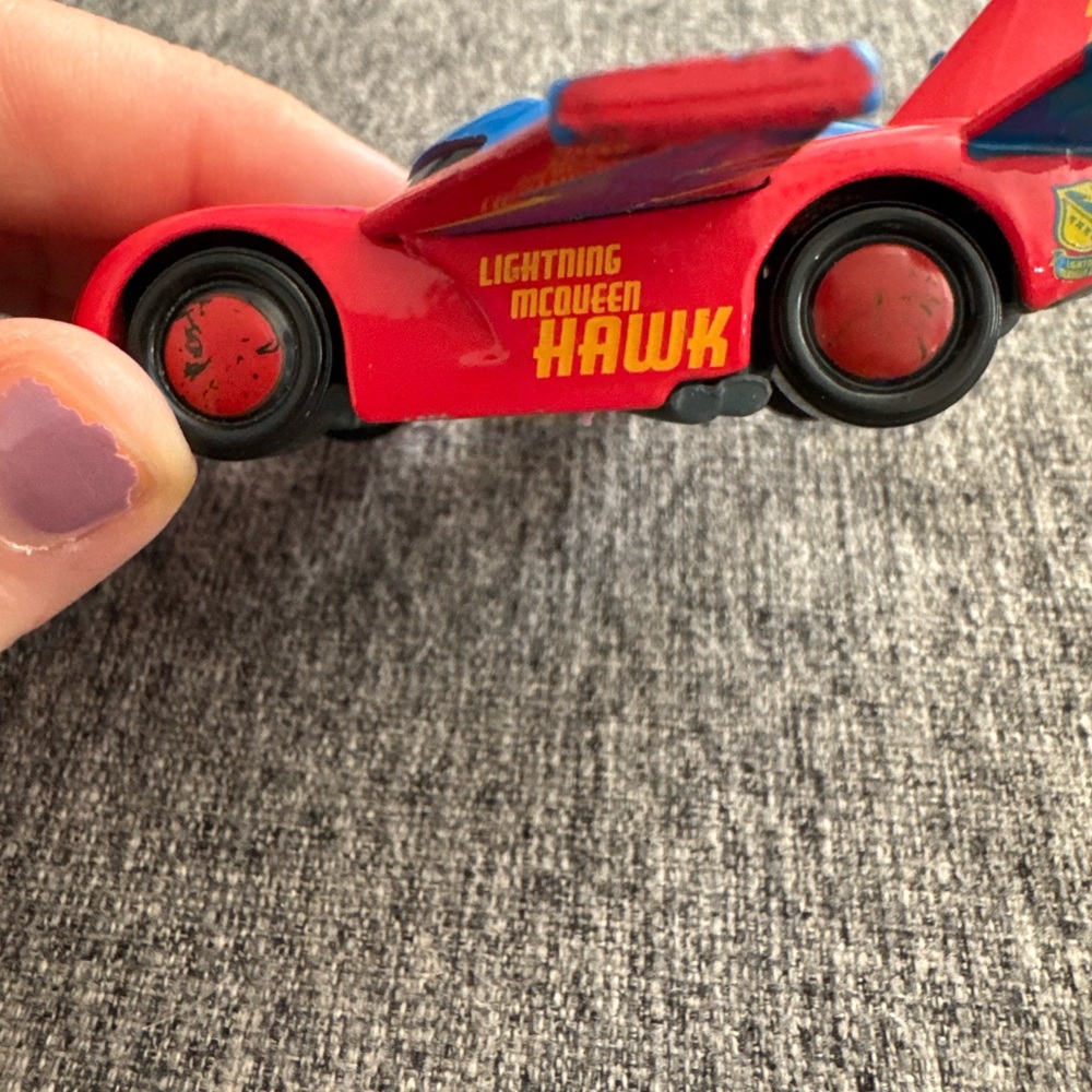 Red & Blue Lightning Jet Toy - Kids Toy - Picture 6 of 8
